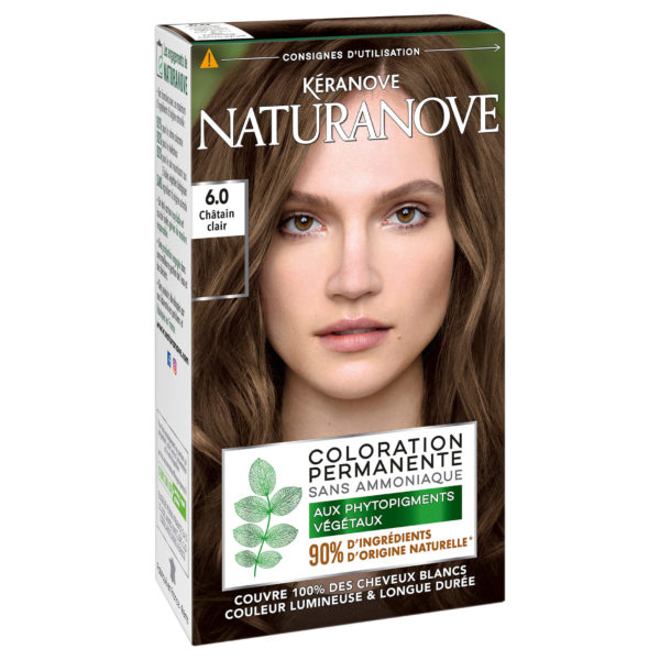 Coloration Permanente Sans Ammoniaque Chatain Clair 6 0 Naturanove Coloration Permanente Sans Ammoniaque Chatain Clair 6 0 Naturanove